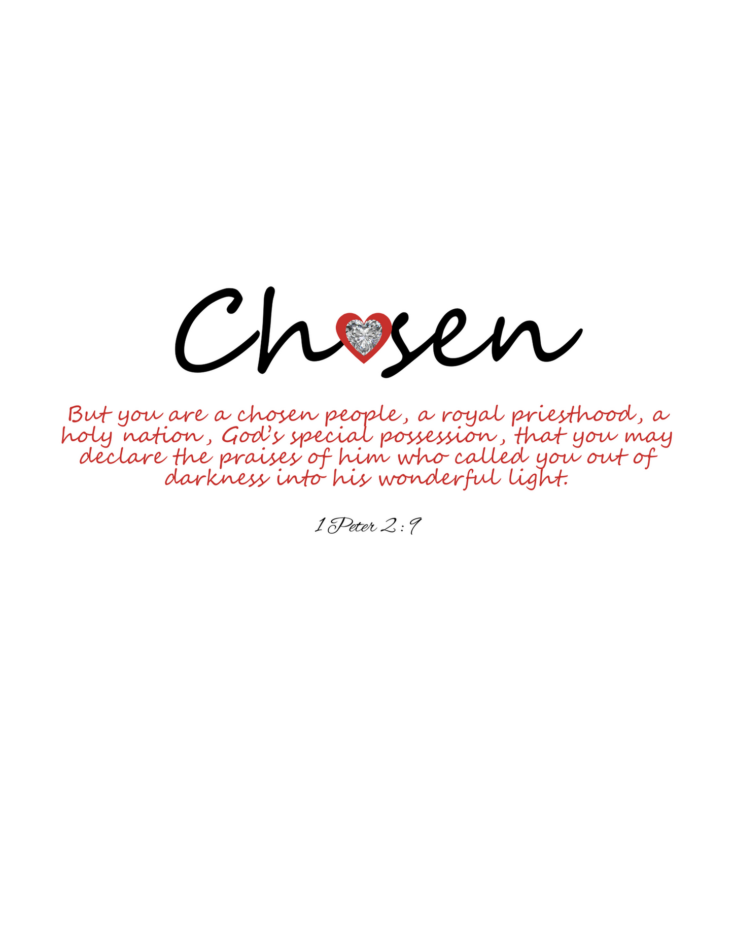Chosen BLK/WRD