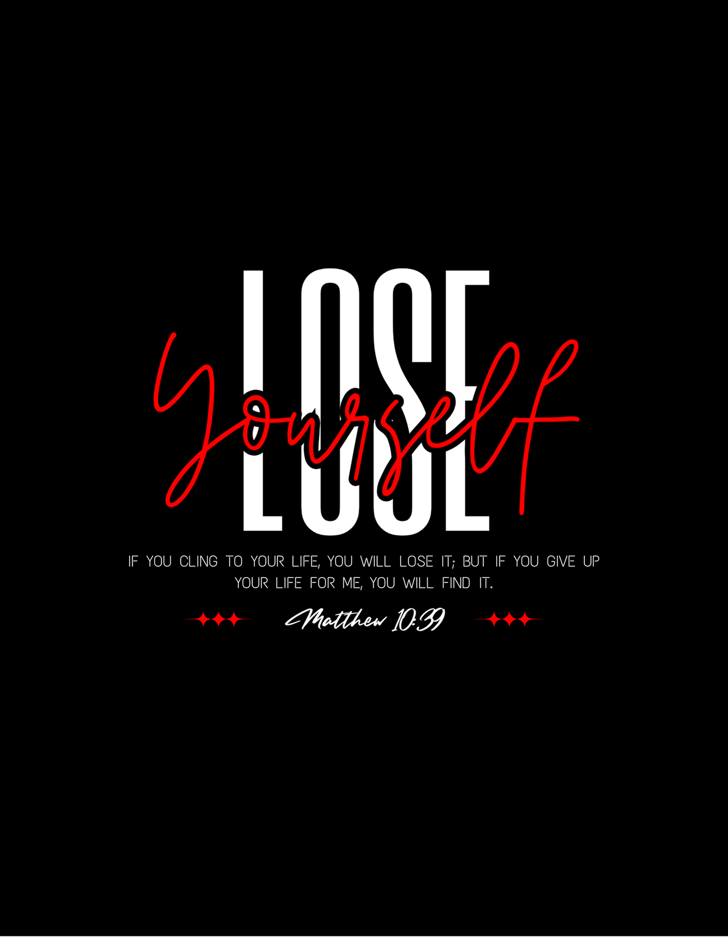 Lose Yourself WHT